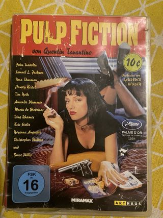 Pulp Fiction DVD (Alemán, Inglés)