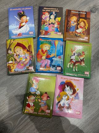 Libros pequeños para niños( antiguos)