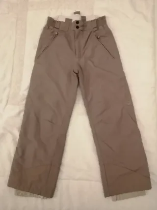 Pantalón de esquí marrón. Talla 12 años.