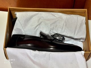 Mocasines de vestir con borlas talla 45