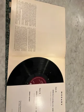 Vinilo Mozart Sinfonía 41 Júpiter