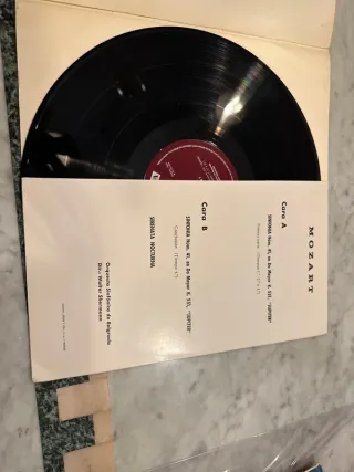 Vinilo Mozart Sinfonía 41 Júpiter