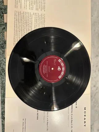 Vinilo Mozart Sinfonía 41 Júpiter