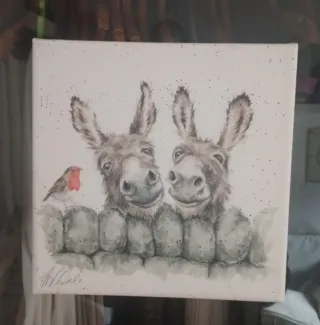 Cuadros Vaca y burros