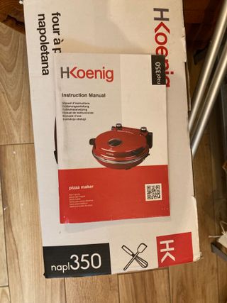 Horno Pizza Eléctrico HKoenig 350°C