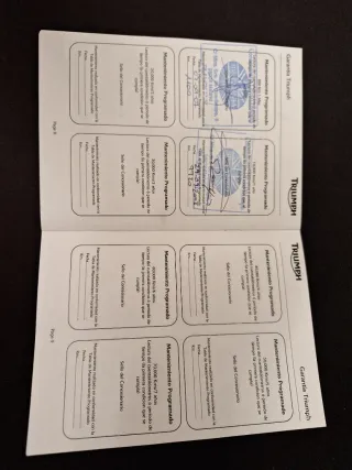 Libro Mantenimiento Triumph Daytona 675 Original