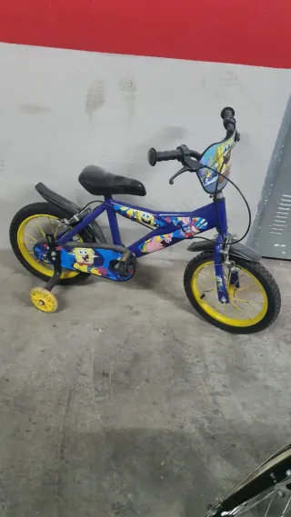 Bicicleta infantil Spongebob