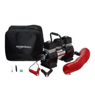 Compresor Amazon Basics Doble Pistón