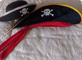 Sombreros pirata adulto y niño