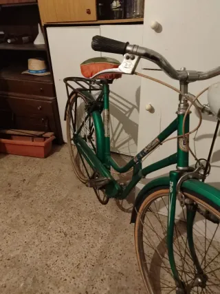 Bicicleta Clásica Verde