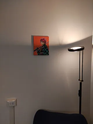 Poster tela Demon Slayer Tanjiro Kamado 25x30 cm