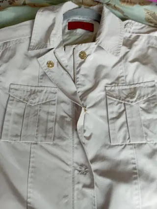 Chaleco Carolina Herrera Beige