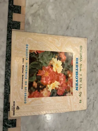 Vinilo Beethoven Sinfonía 7 Orquesta Belgrado