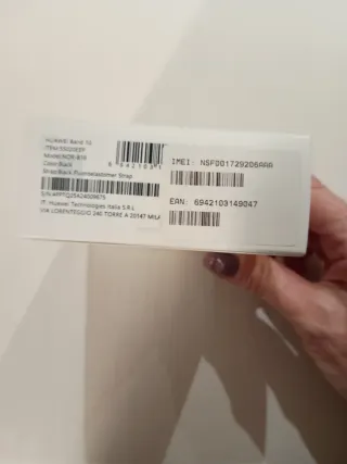 Huawei Band 10 Negro