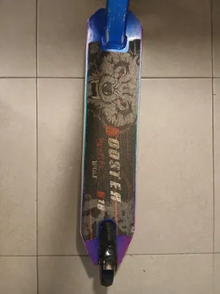 Patinete Wolf azul i negro