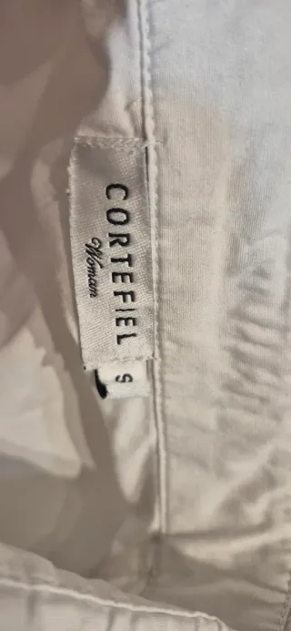 Camisa blanca manga larga Talla S