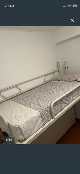 Litera abatible buena calidad con 2 colchones