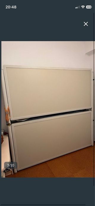 Litera abatible buena calidad con 2 colchones