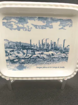 Bandeja Cenicero La Cartuja de Sevilla