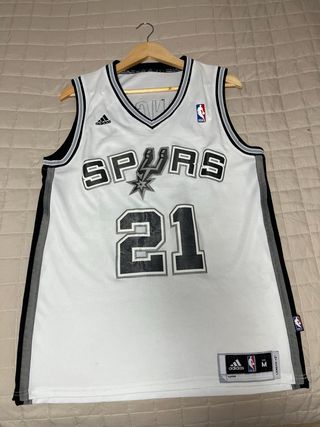 Camiseta Adidas Spurs Tim Duncan #21 Talla M