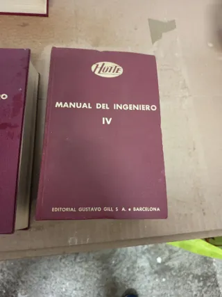 Manual del Ingeniero II Y IV
