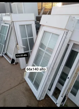 Ventana aluminio corredera 110x126