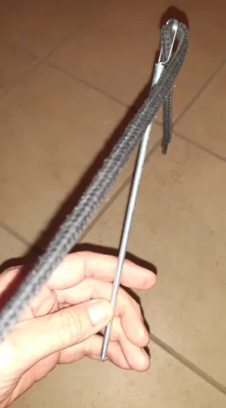 Enhebrador muelle para cordon / elastico pantalon.