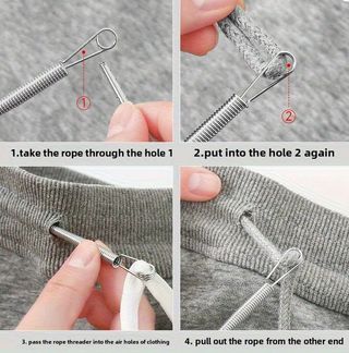 Enhebrador muelle para cordon / elastico pantalon.