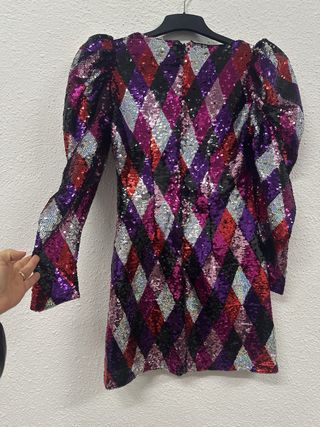 Vestido Sfera lentejuelas