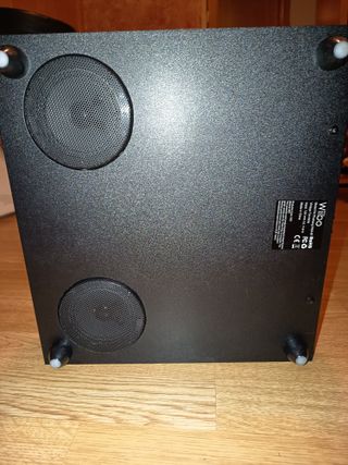 Tocadiscos Wiibo Mustang Bluetooth Nogal (Nuevo).