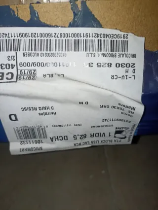 Puerta PTA BLOCK M-4-3V LAC BCA 82.5 IZQ y también