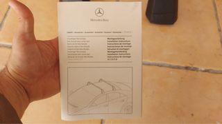 Barras de techo Mercedes Benz originales