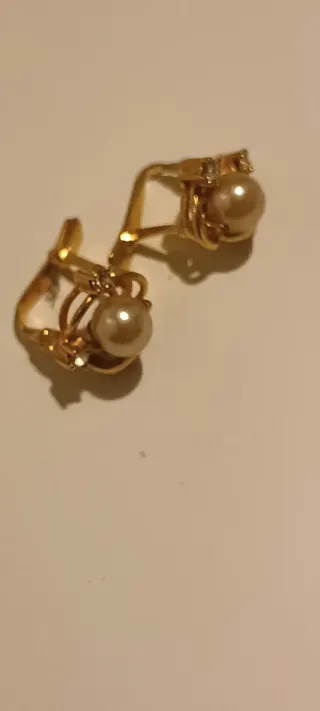 Pendientes Oro y Plata Grabado Or-Pla