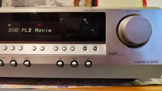 Onkyo TX-SR303E Receptor AV Plata + DVD
