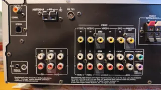 Onkyo TX-SR303E Receptor AV Plata + DVD