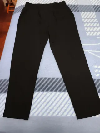 Pantalón de vestir negro de mujer