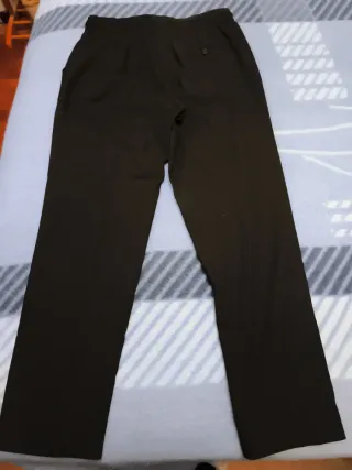 Pantalón de vestir negro de mujer