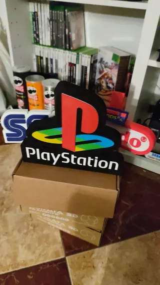 Logo PlayStation, Nintendo y Sega