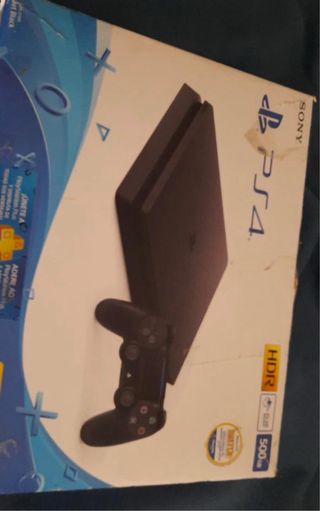 PS4 (PlayStation 4) Negra + 2 Mandos + Juegos