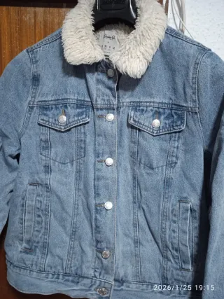 Cazadora vaquera Denim Co. con borrego