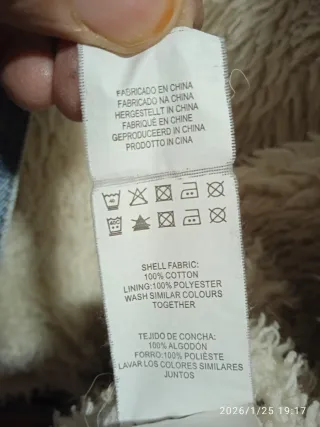 Cazadora vaquera Denim Co. con borrego