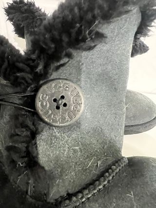 Botas Ugg Piel Negras Talla 37