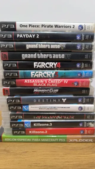 Pack Juegos PS3: GTA V, Far Cry 3, 4 y más