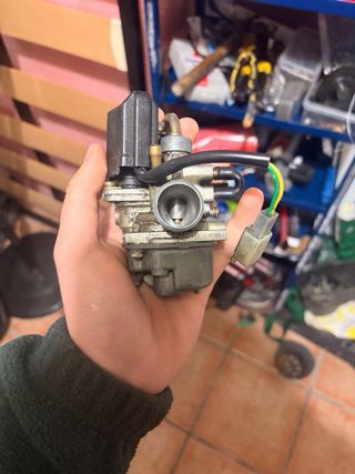 Carburador Minarelli 12mm Starter Eléctrico