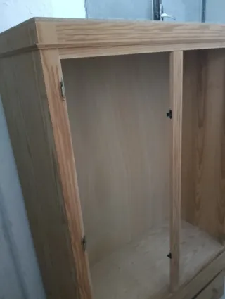 Armario Provenzal de pino crudo