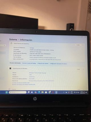 Portátil HP Celeron 4GB RAM Windows 11