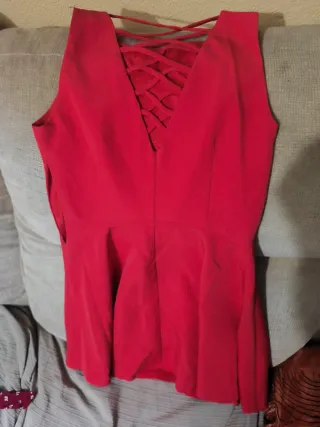 Vestido de fiesta rojo