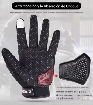 Guantes Moto Verano Unisex [NUEVOS] Talla L Negros