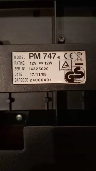 Teclado Bontempi PM 747