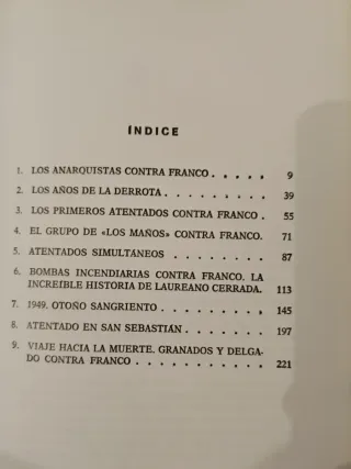 atentados contra franco. Historia franquismo